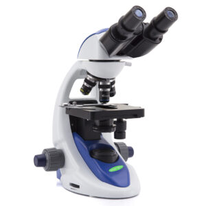 microscopio biologico binoculare da 1000x con obiettivi N-PLAN