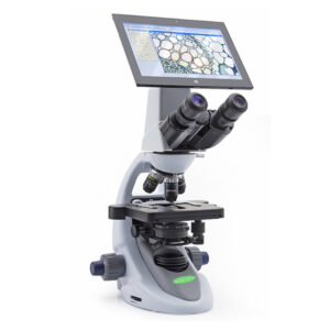 Microscopio digitale professionale Optika B-290 TB con monitor HD