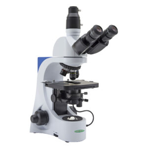 microscopio biologico in campo scuro per analisi del sangue vivo
