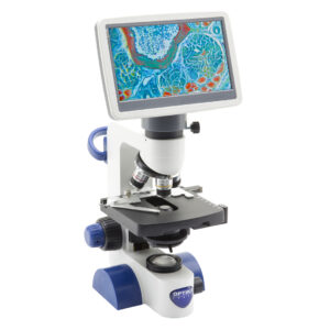 microscopio digitale con monitor da 7" Optika B-62V